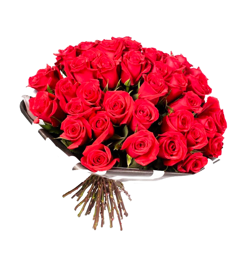 RED LOVE ROSES. BOUQUET